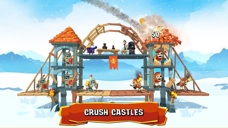 粉碎城堡:围攻大师破解手机游戏截图一