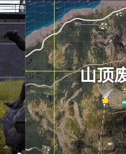 绝地求生刺激战场年兽雕像位置大全(2)