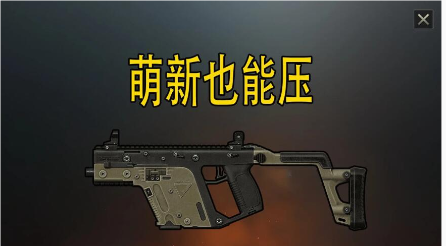 和平精英压枪难度排行榜(2)