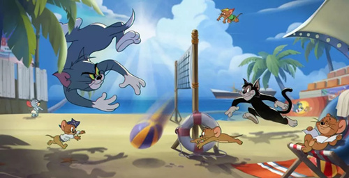 猫和老鼠手游沙滩排球获胜机制玩法介绍(1)