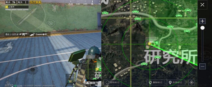 和平精英单兵雷达怎么放置